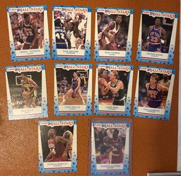1989 Fleer All-Star Stickers Partial Set