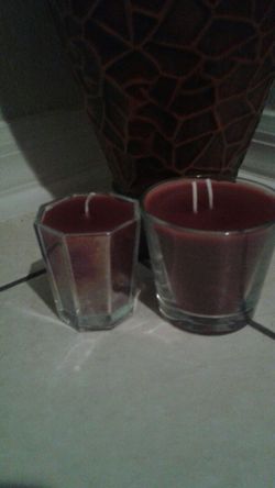 Velas arom�ticas! Fragancia Cabernet!