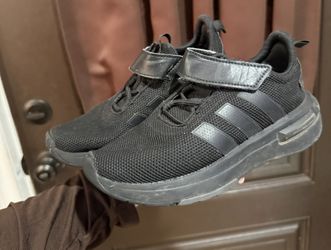 Boy’s Black Adidas