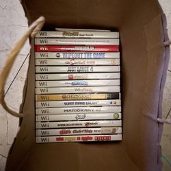 Nintendo Wii games x 16 - Super Mario, Smash Bros, Zelda, Mario Kart, Naruto, Etc