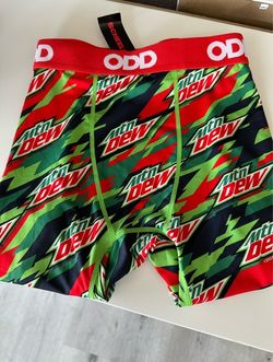 Men’s Mountain Dew XL Boxer Briefs New w/ Tags