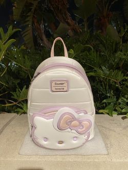 SANRIO LOUNGEFLY HELLO KITTY BOW MINI BACKPACK