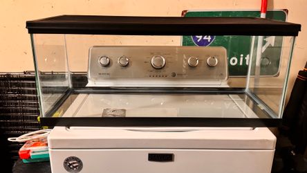 **10-Gallon Aquarium Tank – Great Condition**