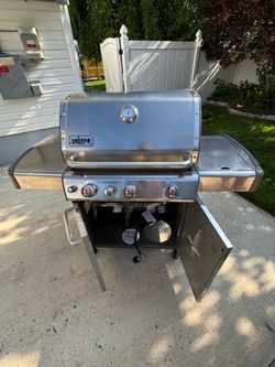 Weber genesis propane grill barbecue