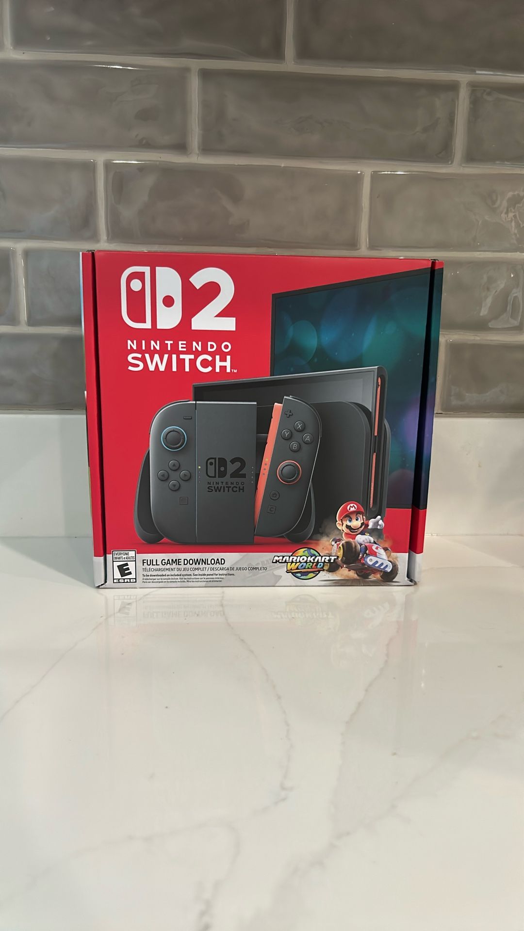 Nintendo Switch 2 Mario Kart World Bundle Brand New