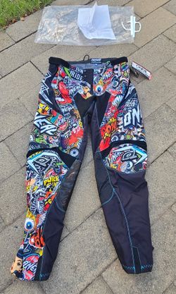 O’Neal Mayhem Pants Adult Men’s 42 Motocross MX Off Road Dirt Bike Graffiti New 