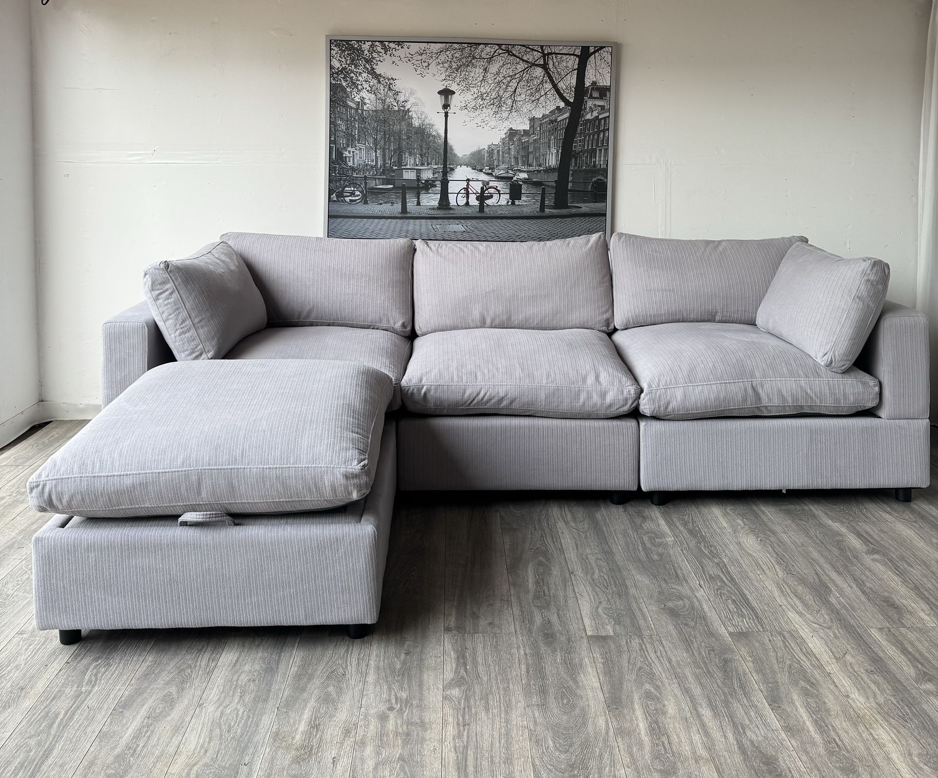 New in Box - Sectional Cloud Couch - free local delivery