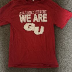 Vintage Gonzaga University Fall Family Weekend We Are GU T-Shirt Size Small