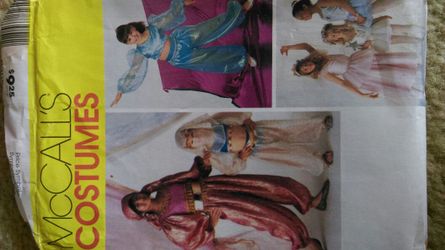 Halloween. Costume pattern girls size 6-8