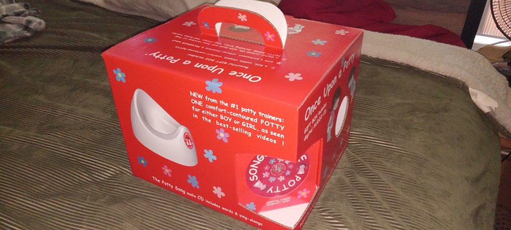 Brand New Factory Once Appon A Potty With bonus Training Potty Cd
