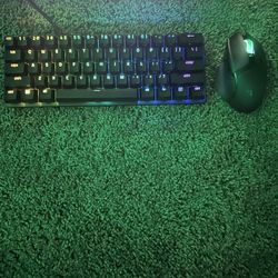 Razer Huntman Mini Keyboard And Razer Basilisk V3 Mouse
