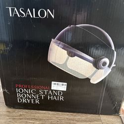 Brand New TASALON Professional Ionic Bonnet Hair Dryer