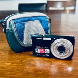 Casio EXILIM EX-ZS10 14.1 MP HD Digital Camera 5x 26mm Wide Zoom f.4.6-23.0mm - Battery /No Charger