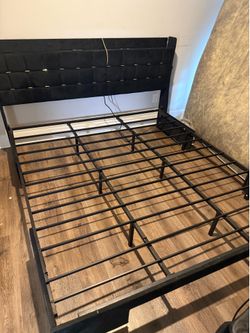 King bed frame