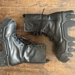 Balenciaga bulldozer combat boots 44eu