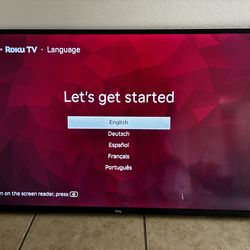 50 inch Roku tv