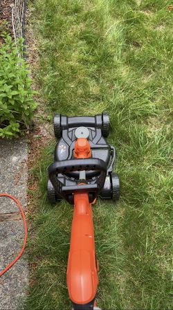  BLACK+DECKER Electric Lawn Mower, String Trimmer, Edger, 3-in-1,  Corded (BESTA512CM) : Patio, Lawn & Garden
