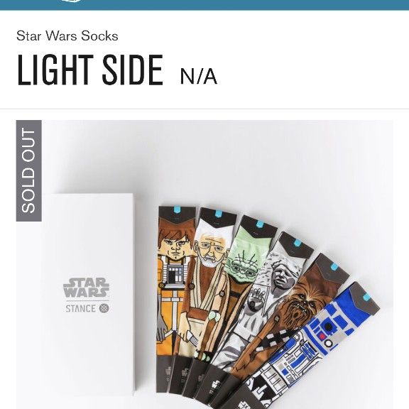 Stance Limited Edition Star Wars Light Side Box Set