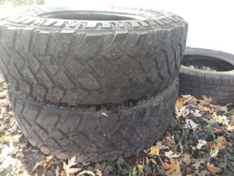 2 Used Truck Tires $45