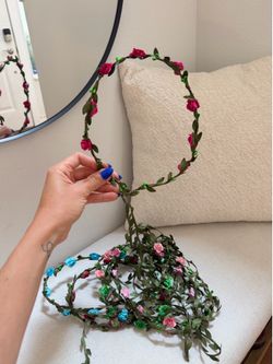 Fairy Flower Crown Headbands Set (6)