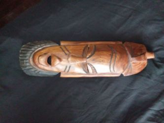 Wooden Carved Tribal Mask
