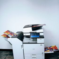 Laser Printer RICOH MP C6004ex || With STAPLING FINISHER || Appears Code SC544-01