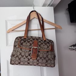 Vintage Y2K Coach 2004 Signature Soho Satchel