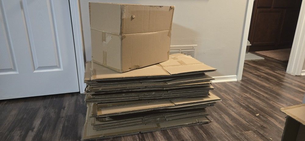 Free Boxes - MUST PICK UP TODAY