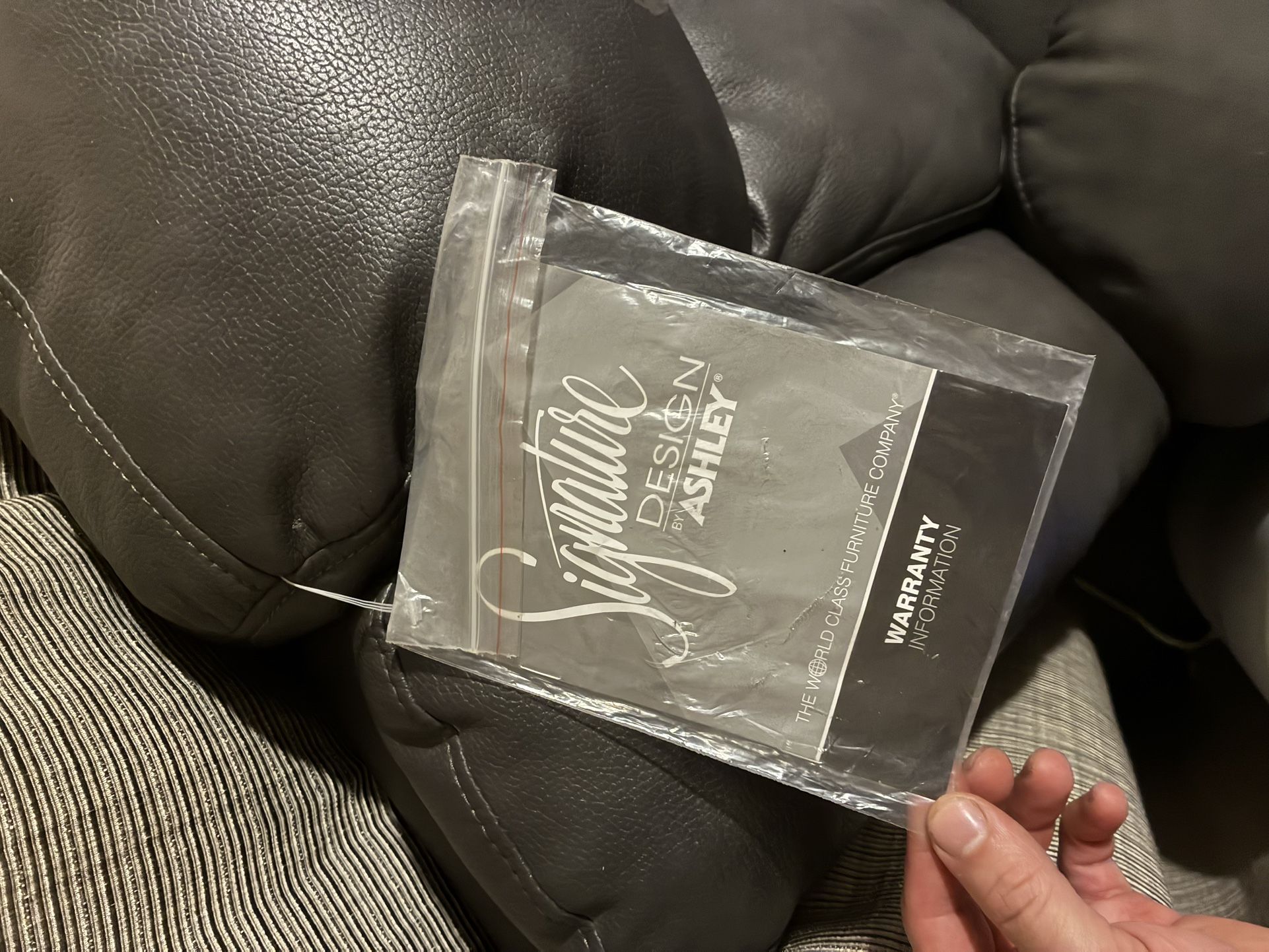 Ashley Furniture Reclining Couch 