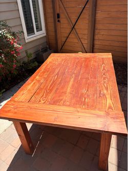 Farm Table - dining table 46x72 custom