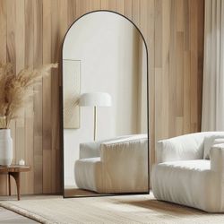 MIRROR - 79” x 39” Extra Large Full Length Arch Mirror 