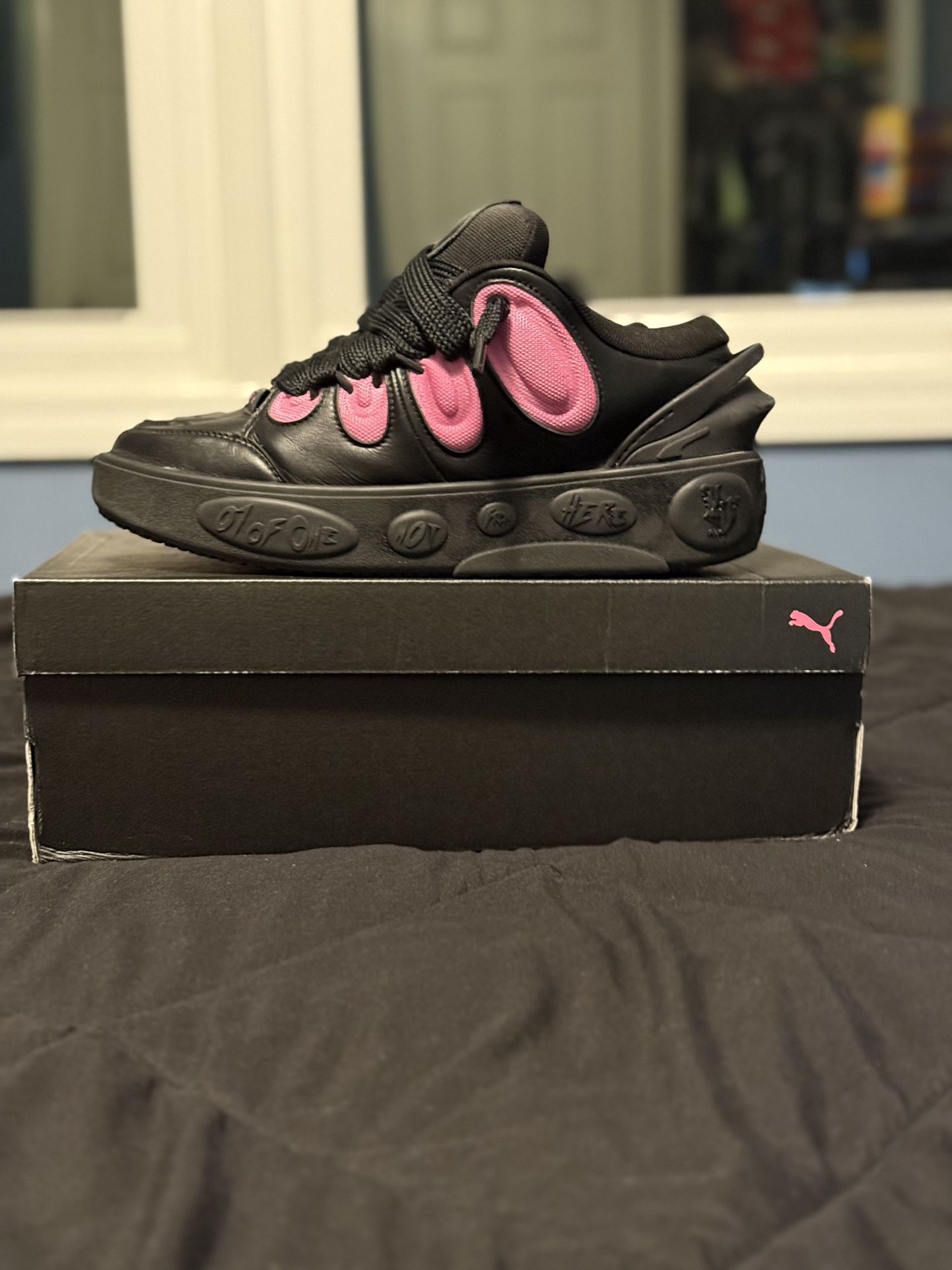 Puma LaFrance UNTOUCHABLE LaMelo Ball Black and Pink