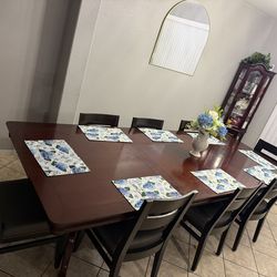 Dining Table With 8 Chairs
