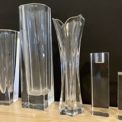 Orrefors Antique Crystal Glass Pieces