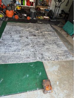 Eternity charcoal area rug