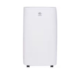 AireMax 10,000 BTU SACC 115-Volt ) White Vented Portable Air Conditioner Remote Control Included Cools 500-sq ft