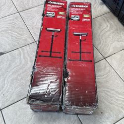 Husky Steel Roller Stand With Edge Guide 