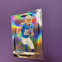 2024 Prizm Ladd McConkey Rookie RC Silver LA Chargers Rookie 365