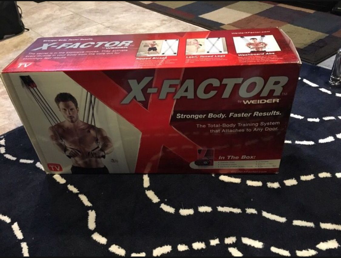 X- factor by weider