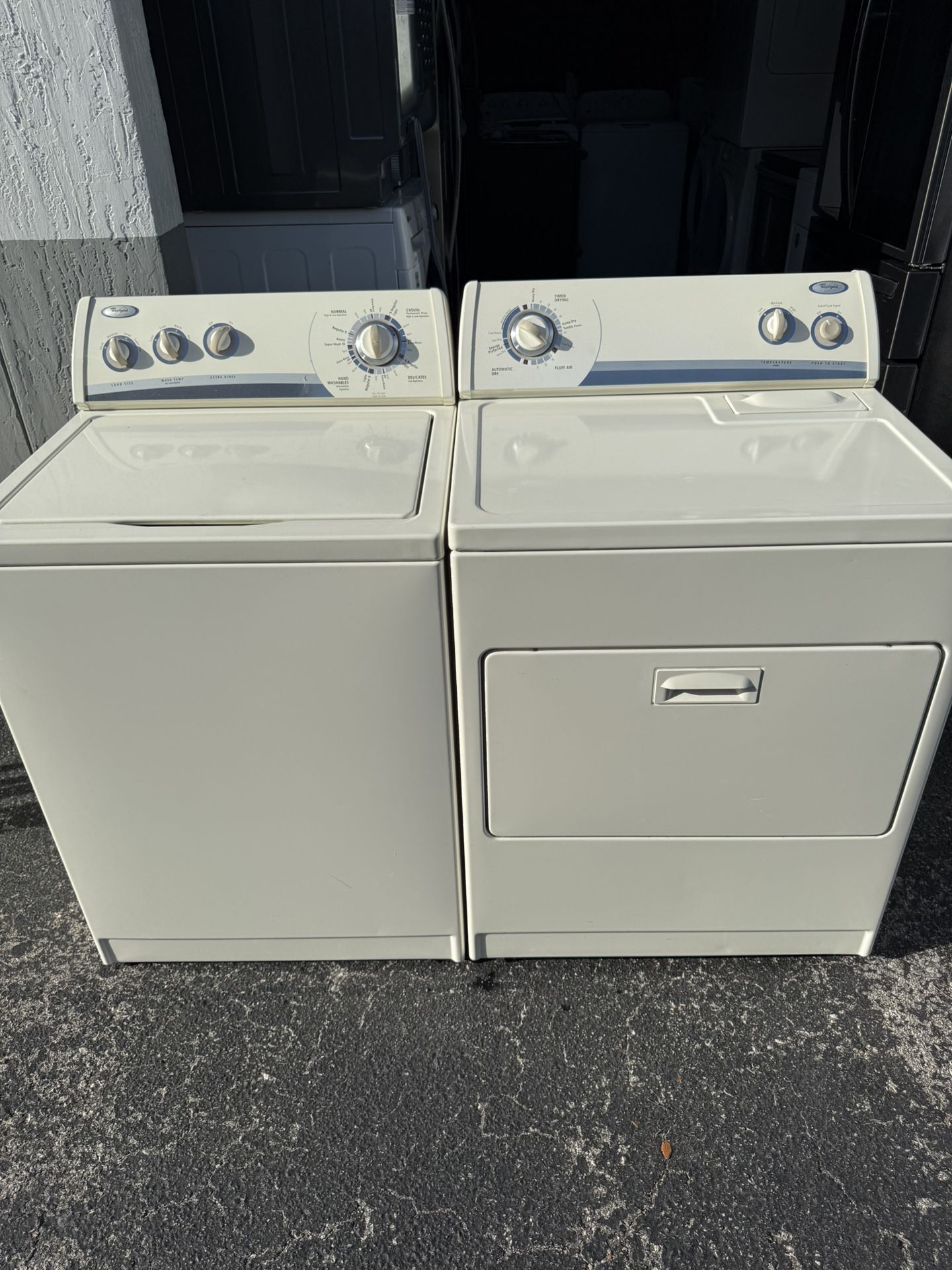 Whirlpool Washer Dryer Set