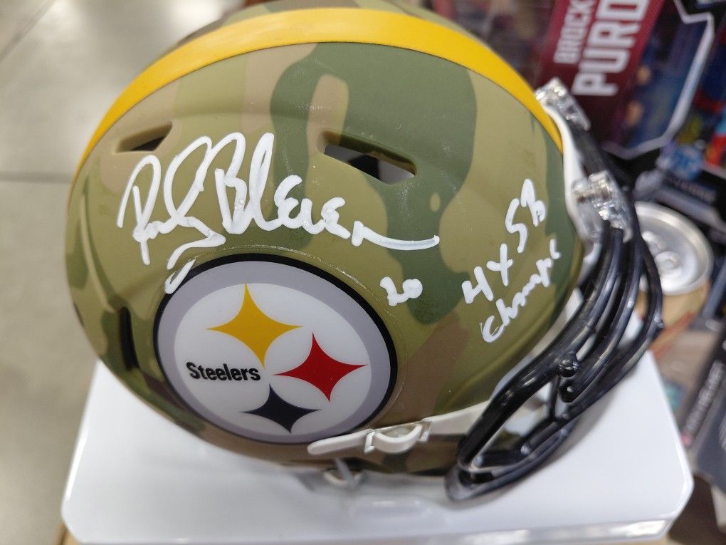 Pittsburgh Steelers Rocky Bleier Beckett Authentication