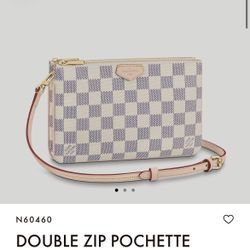 Louis Vuitton Double Zip Pochette - BRAND NEW