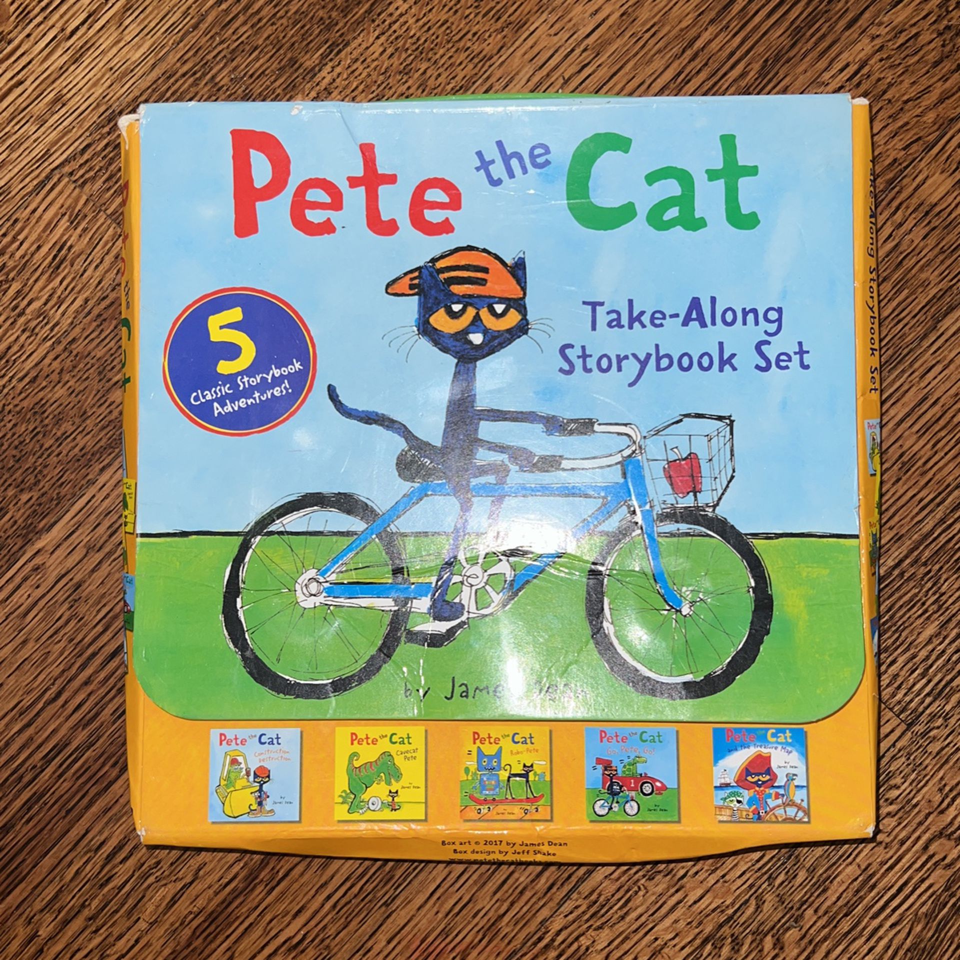 Pete The Cat Storybook Set Of 5 Books