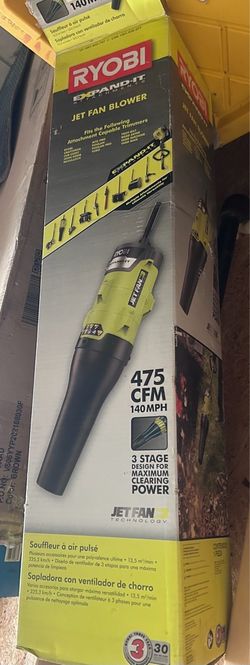 jet fan blower - open box