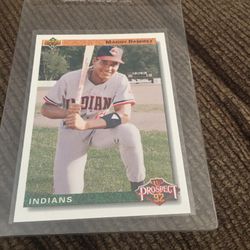 Baseball Card Manny Ramirez Rookie 