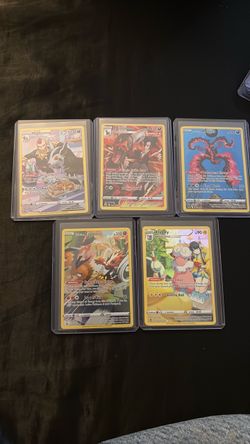 Pokémon TCG Illustration Rare Card Lot of 5