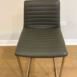 Buxton counter height  stainless steel frame bar stools