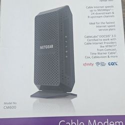  Netgear CM600 Modem