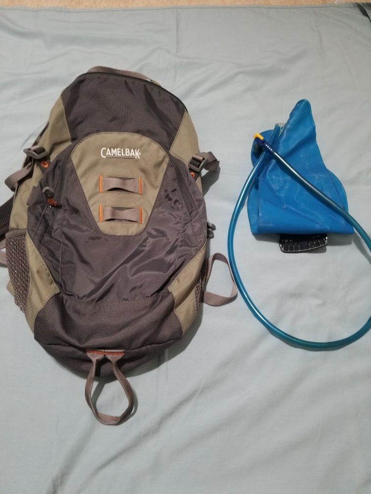 Camelbak backpack w/ hydration bag. Good condition.