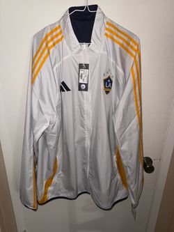 adidas LA Galaxy Anthem Soccer Jacket (reversible)